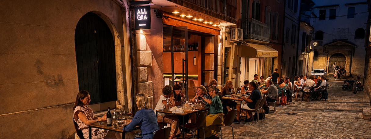 Le restaurant - Allora - restaurant ARLES